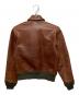 US ARMY (ユーエスアーミー) A-2レザーフライトジャケット ブラウン サイズ:36：20000円