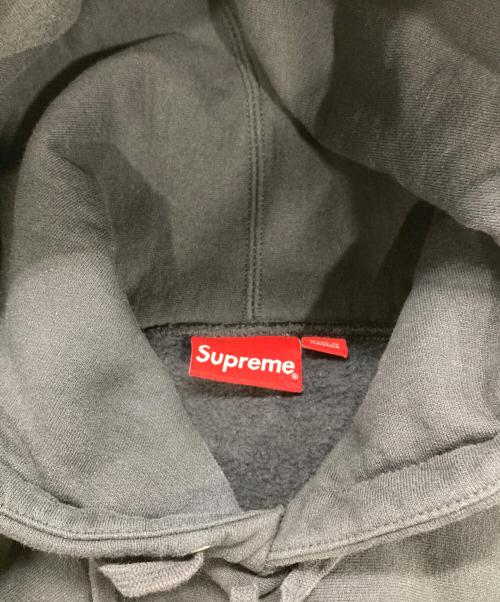 SUPREME（シュプリーム）SUPREME (シュプリーム) Color Blocked Arc Logo Hooded Sweatshirt /カラー ブロックド アーチロゴ フーデッド スウェットシャツ ブラック×カーキ×ボルドー サイズ:Mの古着・服飾アイテム