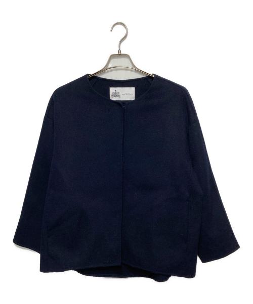 green label relaxing（グリーンレーベルリラクシング）green label relaxing (グリーンレーベルリラクシング) ハミルトン リバー ショート コート ネイビー サイズ:38の古着・服飾アイテム