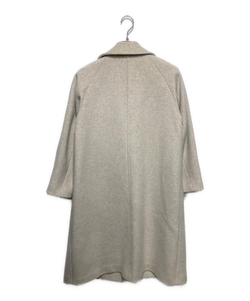 1 OF MINE（ワンオブマイン）1 OF MINE (ワンオブマイン) ウールステンカラーコート アイボリー サイズ:38の古着・服飾アイテム