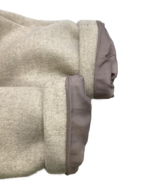 1 OF MINE（ワンオブマイン）1 OF MINE (ワンオブマイン) ウールステンカラーコート アイボリー サイズ:38の古着・服飾アイテム