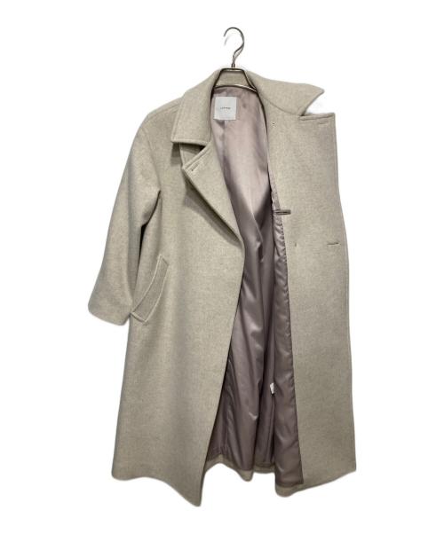 1 OF MINE（ワンオブマイン）1 OF MINE (ワンオブマイン) ウールステンカラーコート アイボリー サイズ:38の古着・服飾アイテム