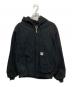 CarHartt（カーハート）の古着「ダックアクティブジャケット サーマル裏地」｜ブラック