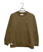 WTAPSダブルタップス）の古着「KULTUR SWEATSHIRT」｜ブラウン
