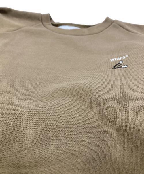 WTAPS（ダブルタップス）WTAPS (ダブルタップス) KULTUR SWEATSHIRT ブラウン サイズ:03の古着・服飾アイテム