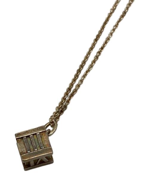 TIFFANY & Co.（ティファニー アンド コー）Tiffany & Co. (ティファニー アンド コー) アトラスキューブネックレス シルバーの古着・服飾アイテム