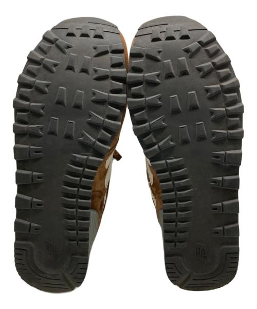 NEW BALANCE（ニューバランス）NEW BALANCE (ニューバランス) ローカットスニーカー ブラウン サイズ:US9　1/2の古着・服飾アイテム