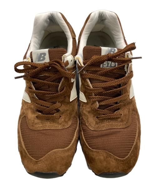 NEW BALANCE（ニューバランス）NEW BALANCE (ニューバランス) ローカットスニーカー ブラウン サイズ:US9　1/2の古着・服飾アイテム