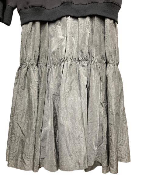 anana（アナナ）ANANA (アナナ) ドッキングワンピース グレー サイズ:Fの古着・服飾アイテム