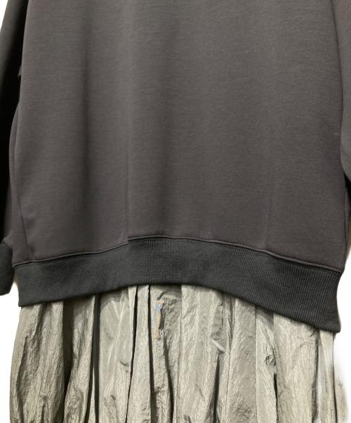 anana（アナナ）ANANA (アナナ) ドッキングワンピース グレー サイズ:Fの古着・服飾アイテム