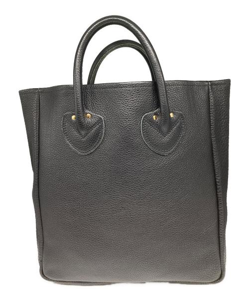 YOUNG & OLSEN The DRYGOODS STORE（ヤングアンドオルセン ザ ドライグッズストア）YOUNG & OLSEN The DRYGOODS STORE (ヤングアンドオルセン ザ ドライグッズストア) EMBOSSED LEATHER TOTE/エンボスレザートート ブラックの古着・服飾アイテム