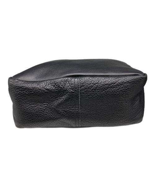 YOUNG & OLSEN The DRYGOODS STORE（ヤングアンドオルセン ザ ドライグッズストア）YOUNG & OLSEN The DRYGOODS STORE (ヤングアンドオルセン ザ ドライグッズストア) EMBOSSED LEATHER TOTE/エンボスレザートート ブラックの古着・服飾アイテム