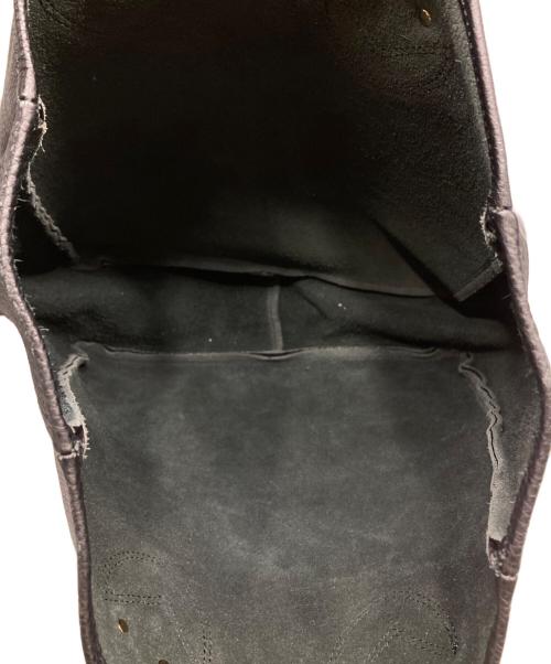 YOUNG & OLSEN The DRYGOODS STORE（ヤングアンドオルセン ザ ドライグッズストア）YOUNG & OLSEN The DRYGOODS STORE (ヤングアンドオルセン ザ ドライグッズストア) EMBOSSED LEATHER TOTE/エンボスレザートート ブラックの古着・服飾アイテム