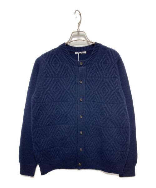 SLOANE（スローン）SLOANE (スローン) 丸首カーディガン ネイビー サイズ:4の古着・服飾アイテム