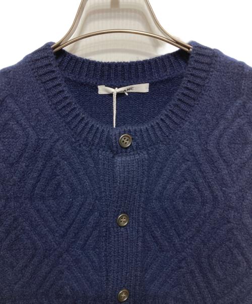SLOANE（スローン）SLOANE (スローン) 丸首カーディガン ネイビー サイズ:4の古着・服飾アイテム