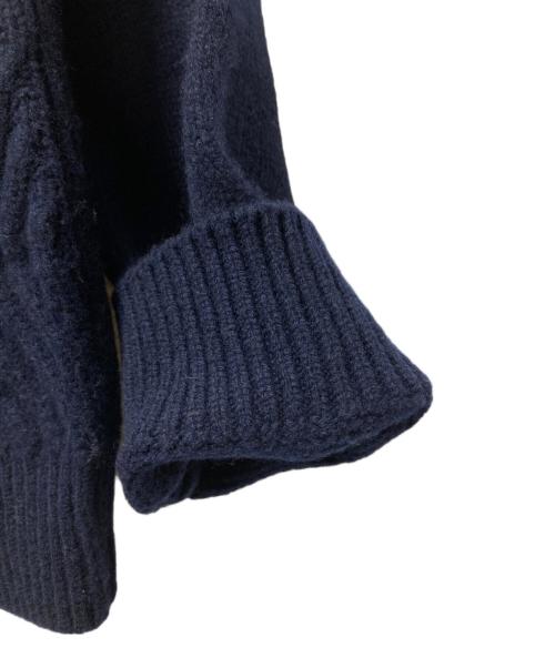 SLOANE（スローン）SLOANE (スローン) 丸首カーディガン ネイビー サイズ:4の古着・服飾アイテム