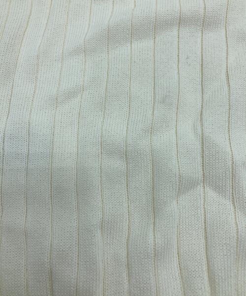 SLOANE（スローン）SLOANE (スローン) 半袖ニット ホワイト サイズ:4の古着・服飾アイテム