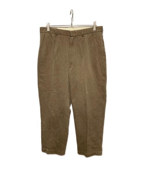 POLO RALPH LAUREN（ポロ・ラルフローレン）POLO RALPH LAUREN (ポロ・ラルフローレン) タックパンツ ベージュ サイズ:34の古着・服飾アイテム