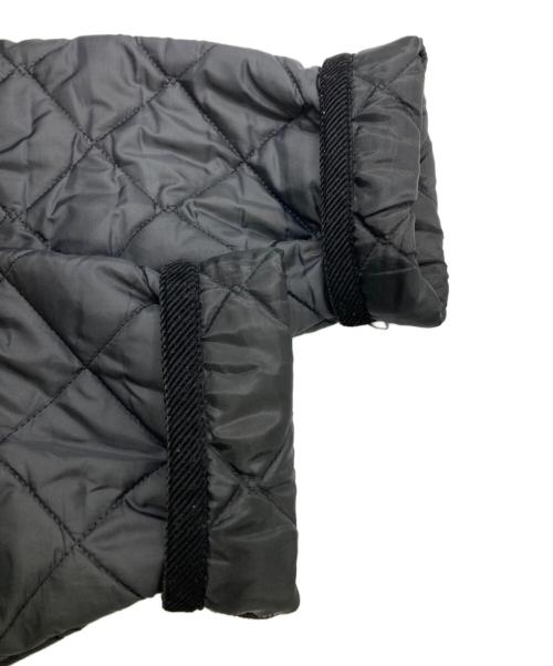 LAVENHAM（ラベンハム）LAVENHAM (ラベンハム) フーデッドキルティングコート ブラック サイズ:XLの古着・服飾アイテム