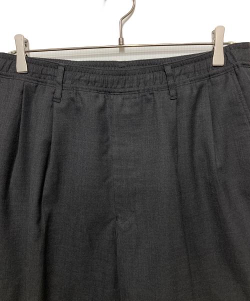 N.HOOLYWOOD（エヌ ハリウッド）N.HOOLYWOOD (エヌ ハリウッド) Pleats Easy Pant グレー サイズ:40の古着・服飾アイテム