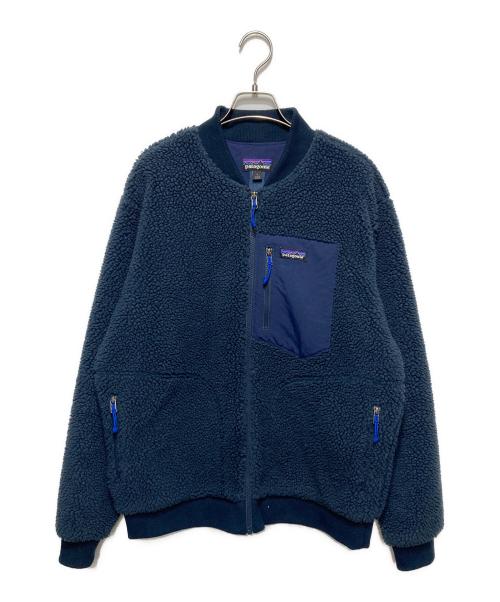 Patagonia（パタゴニア）Patagonia (パタゴニア) Retro-X Bomber Jacke / レトロX ボマー ジャケット ネイビー サイズ:Lの古着・服飾アイテム