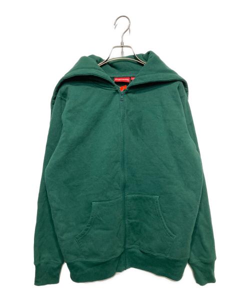 SUPREME（シュプリーム）SUPREME (シュプリーム) Split Hood Zip Up Sweat グリーン サイズ:Mの古着・服飾アイテム