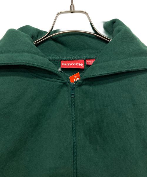SUPREME（シュプリーム）SUPREME (シュプリーム) Split Hood Zip Up Sweat グリーン サイズ:Mの古着・服飾アイテム