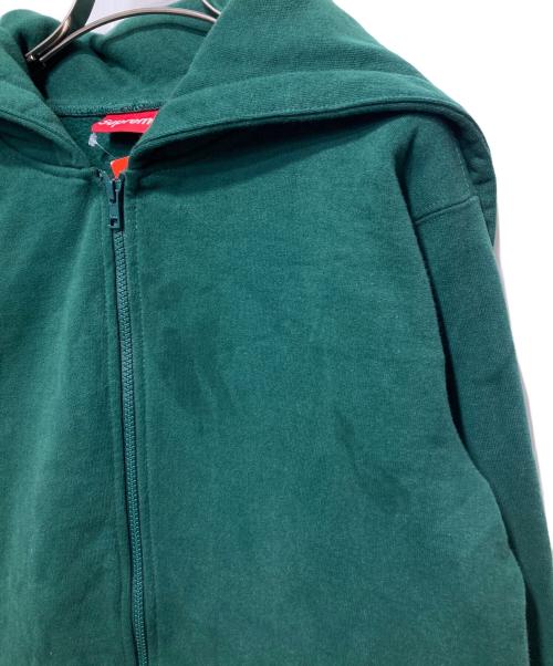 SUPREME（シュプリーム）SUPREME (シュプリーム) Split Hood Zip Up Sweat グリーン サイズ:Mの古着・服飾アイテム