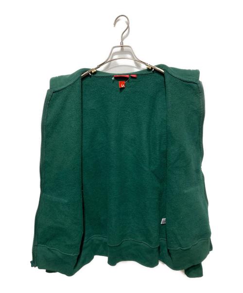 SUPREME（シュプリーム）SUPREME (シュプリーム) Split Hood Zip Up Sweat グリーン サイズ:Mの古着・服飾アイテム