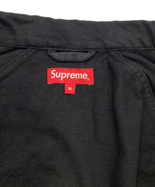 SUPREME（シュプリーム）SUPREME (シュプリーム) Snap Front Twill Jacket / スナップ フロント ツイル ジャケット ブラック サイズ:Mの古着・服飾アイテム