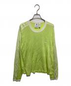 adidas×WALES BONNERアディダス×ウェールズボナー）の古着「WB KNIT L/S TEE」｜イエロー