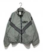 US ARMYユーエスアーミー）の古着「IPFU JACKET/トレーニングジャケット」｜グレー