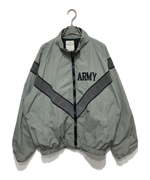 US ARMY（ユーエスアーミー）US ARMY (ユーエスアーミー) IPFU JACKET/トレーニングジャケット グレー サイズ:Mの古着・服飾アイテム