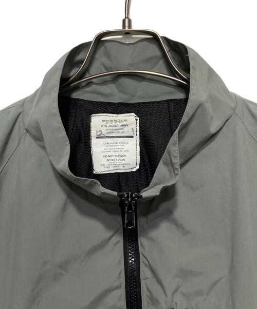 US ARMY（ユーエスアーミー）US ARMY (ユーエスアーミー) IPFU JACKET/トレーニングジャケット グレー サイズ:Mの古着・服飾アイテム