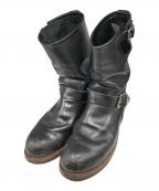 RED WINGレッドウィング）の古着「エンジニアブーツ」｜ブラック