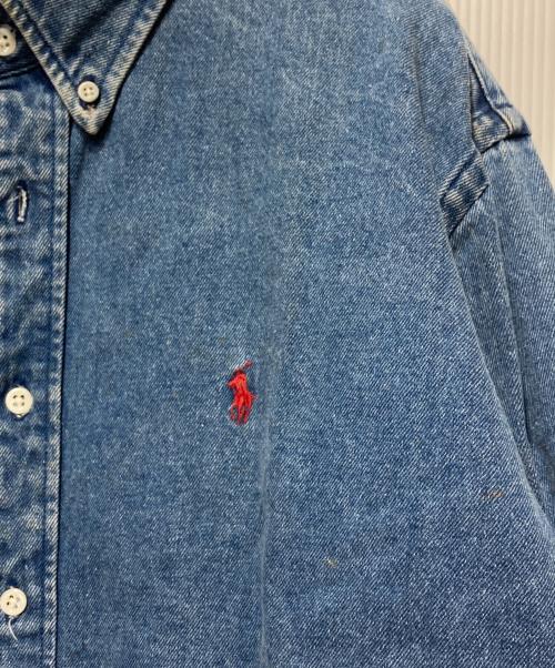 POLO COUNTRY（ポロカントリー）POLO COUNTRY (ポロカントリー) デニムボタンダウンシャツ インディゴ サイズ:Lの古着・服飾アイテム