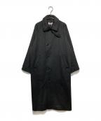 KAGUREカグレ）の古着「ウールシングルロングPコート」｜グレー