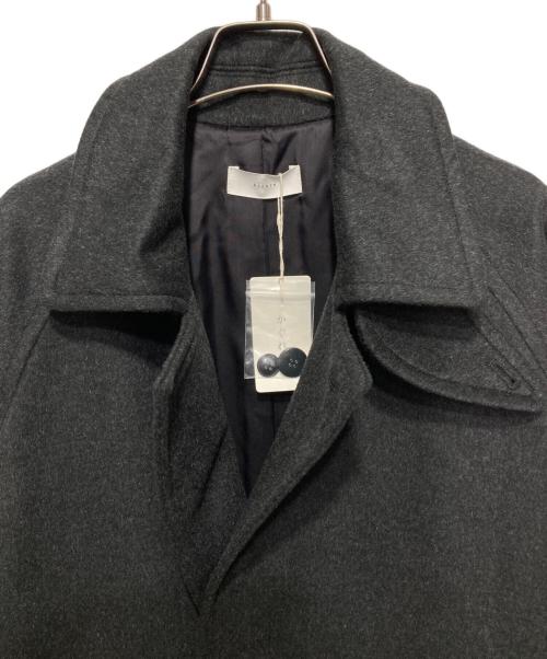 KAGURE（カグレ）kagure (カグレ) ウールシングルロングPコート グレー サイズ:F 未使用品の古着・服飾アイテム