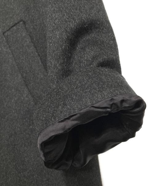 KAGURE（カグレ）kagure (カグレ) ウールシングルロングPコート グレー サイズ:F 未使用品の古着・服飾アイテム