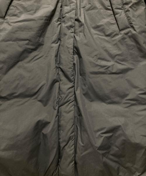 NANGA（ナンガ）NANGA (ナンガ) ノーカラーダウンコート ブラック サイズ:Mの古着・服飾アイテム