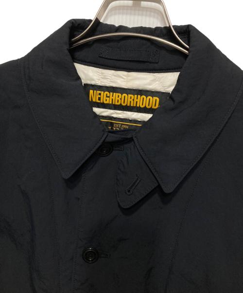 NEIGHBORHOOD（ネイバーフッド）NEIGHBORHOOD (ネイバーフッド) ステンカラーコート ブラック サイズ:Sの古着・服飾アイテム