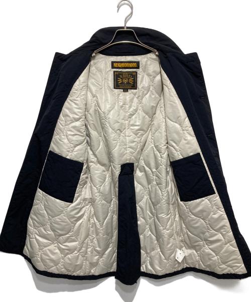 NEIGHBORHOOD（ネイバーフッド）NEIGHBORHOOD (ネイバーフッド) ステンカラーコート ブラック サイズ:Sの古着・服飾アイテム