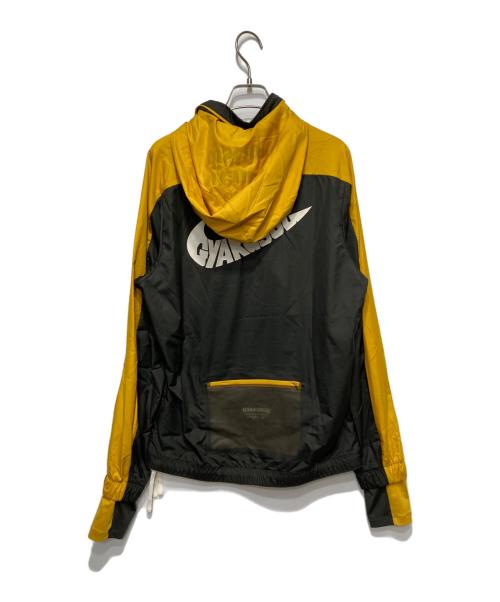 GYAKUSOU（ギャクソウ）GYAKUSOU (ギャクソウ) Half Zip Hooded Top グレー×イエロー サイズ:Ｍの古着・服飾アイテム