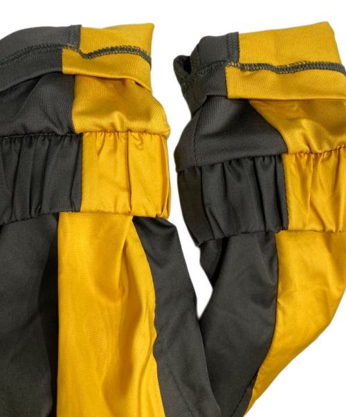 GYAKUSOU（ギャクソウ）GYAKUSOU (ギャクソウ) Half Zip Hooded Top グレー×イエロー サイズ:Ｍの古着・服飾アイテム