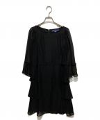 M'S GRACYエムズグレイシー）の古着「シアーオケージョンドレス」｜ブラック