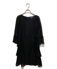 M'S GRACY（エムズグレイシー）の古着「シアーオケージョンドレス」｜ブラック