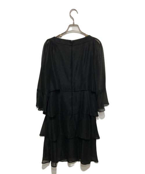 M'S GRACY（エムズグレイシー）M'S GRACY (エムズグレイシー) シアーオケージョンドレス ブラック サイズ:40の古着・服飾アイテム