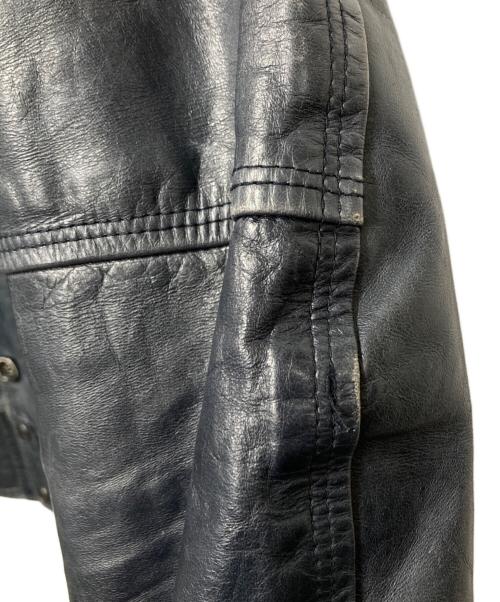 nano・universe（ナノ・ユニバース）nano・universe (ナノ・ユニバース) CLOSED (クローズド) ホースレザージャケット ネイビー サイズ:40の古着・服飾アイテム