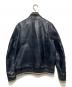 nano・universe (ナノ・ユニバース) CLOSED (クローズド) ホースレザージャケット ネイビー サイズ:40：16000円