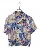 Sun Surfサンサーフ）の古着「アロハシャツ」｜ホワイト